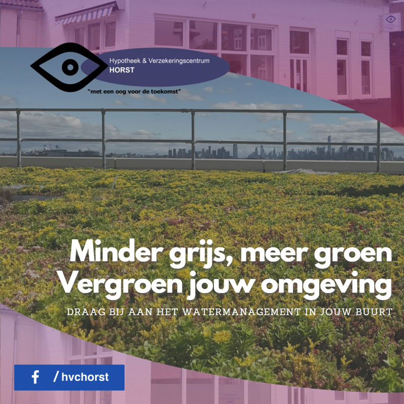 Minder grijs, meer groen