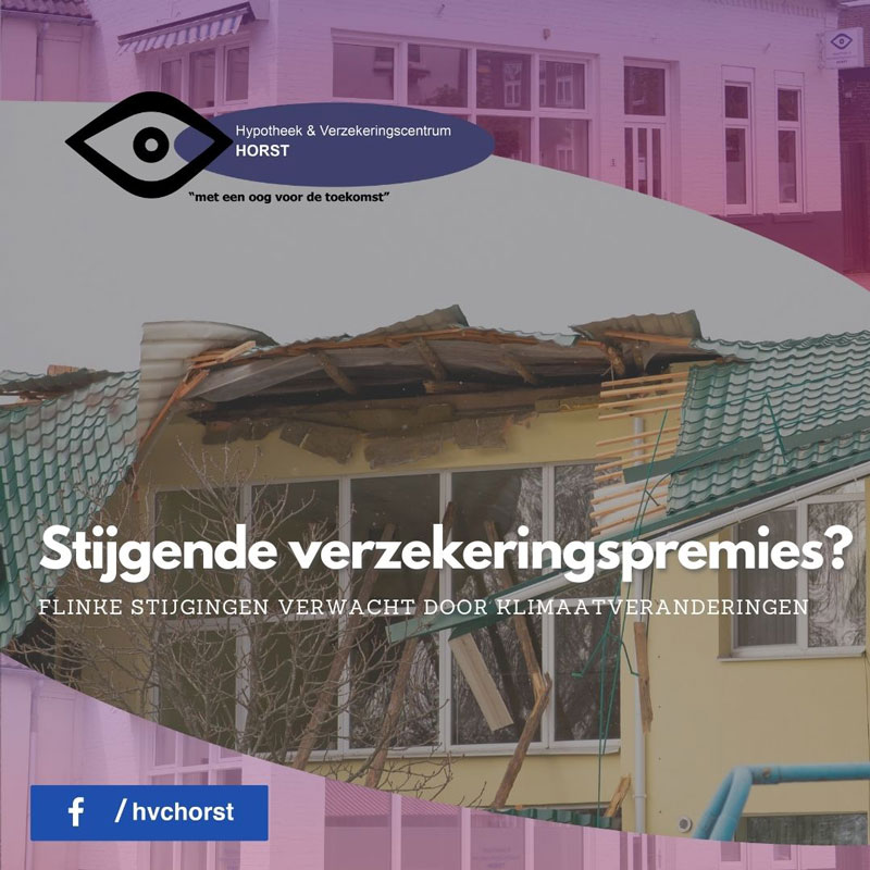 Stijgende verzekeringspremies?